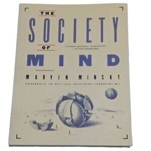 Vintage Trade‎ Paperback The Society of Mind Marvin Minsky Touchstone 1988